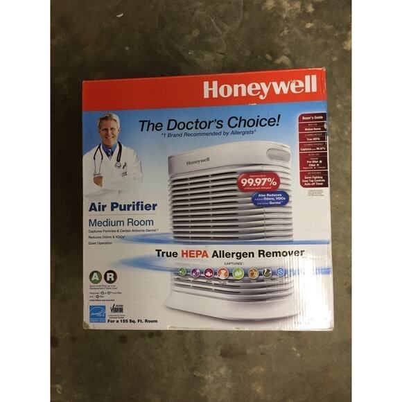 Honeywell HPA105TGT True HEPA Air Purifier White - Picture 1 of 3